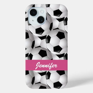 title_seo2 Patrón de bola de fútbol personalizado rosa