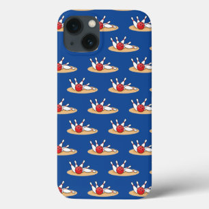 Funda Para iPhone 13 Patrón de bolos de la bola en huelga