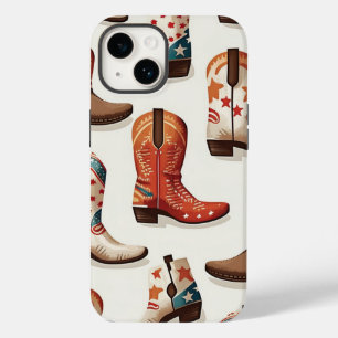 Funda Para iPhone 14 De Case-Mate Patrón de botas de vaca