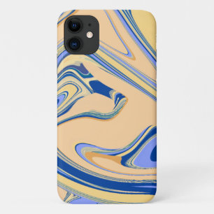Funda Para iPhone 11 Patrón de brillo de purpurina de acuarela verde