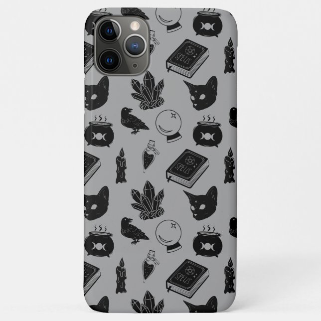 Funda De Case-Mate Para iPhone Patrón de brujería I (Reverso)