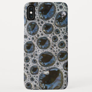 Funda Para iPhone XS Max Patrón de burbuja abstracto