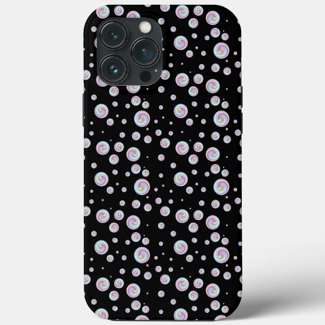 Funda De Case-Mate Para iPhone Patrón de burbujas (Reverso )