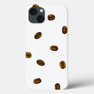 Funda Para iPhone 13 Patrón de café