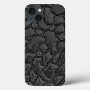Funda Para iPhone 13 Patrón de caída de agua natural oscura