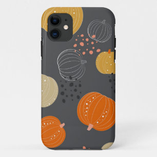 Funda Para iPhone 11 Patrón de calabaza