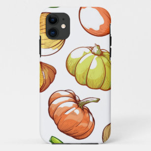 Funda Para iPhone 11 Patrón de calabaza
