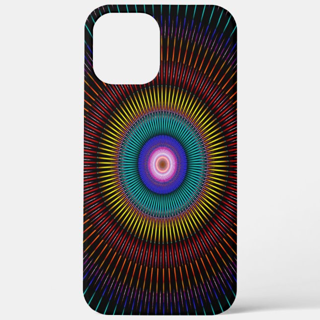 Funda De Case-Mate Para iPhone patrón de caleidoscopio Artskop (Reverso )