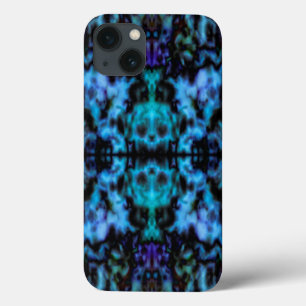Funda Para iPhone 13 Patrón de caleidoscopio psicodélico