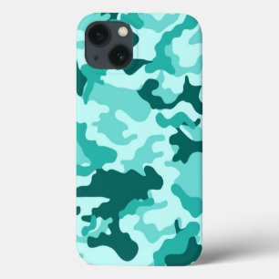 title_seo2 Patrón de camo turquesa verde