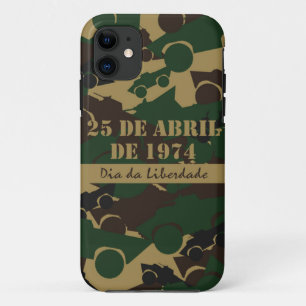 Funda Para iPhone 11 Patrón de camuflaje de vehículos militares