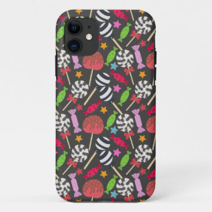 Funda Para iPhone 11 Patrón de caramelos Patrón de las lolias lango