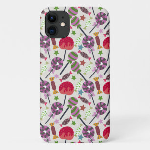 Funda Para iPhone 11 Patrón de caramelos Patrón de las lolias lango