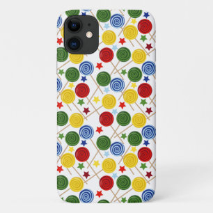 Funda Para iPhone 11 Patrón de caramelos Patrón de las lolias lango