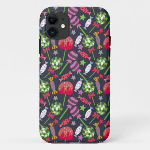 Funda Para iPhone 11 Patrón de caramelos Patrón de las lolias lango