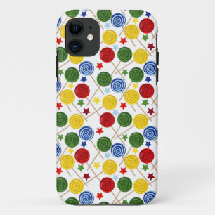 Funda Para iPhone 11 Patrón de caramelos Patrón de las lolias lango