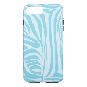 Funda Para iPhone 8 Plus/7 Plus Patrón de cebra azul
