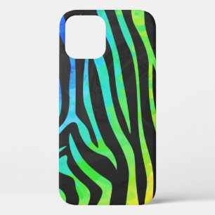 Funda Para iPhone 12 Patrón de cebra texturizado