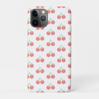 Funda Para iPhone 11 Pro Patrón de cerezas rosadas