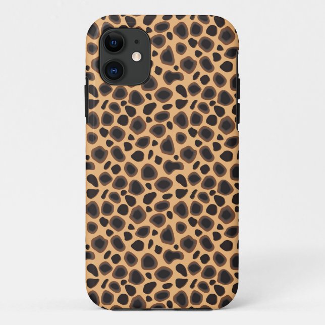 Funda De Case-Mate Para iPhone Patrón de Cheetah (Reverso)