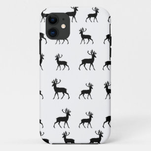 title_seo2 Patrón de ciervos en blanco y negro