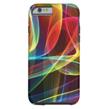 Patrón de cintas digitales multicolores