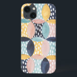 Funda Para iPhone 13 Patrón de círculo abstracto<br><div class="desc">Patrón de círculo abstracto. Artista: Grace Popp. ID de la imagen: 150359D.</div>