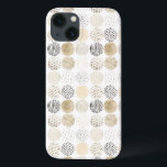 Funda Para iPhone 13 Patrón de círculo neutro abstracto<br><div class="desc">Patrón Círculo Abstracto Neutral. Artista: June Erica Vess. ID de la imagen: 150363D.</div>