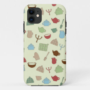 Funda Para iPhone 11 Patrón de cocina