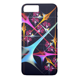 Funda Para iPhone 8 Plus/7 Plus Patrón de color de arte de color rosa floral moder