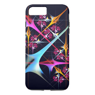 Funda Para iPhone 8 Plus/7 Plus Patrón de color de arte de color rosa floral moder
