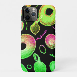 Funda Para iPhone 11 Pro Patrón de color expresivo Resumen de arte