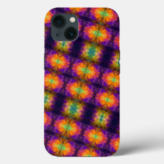 Funda Para iPhone 13 Patrón de color geométrico divertido