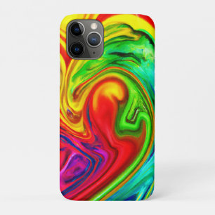 Funda Para iPhone 11 Pro Patrón de colores vibrantes