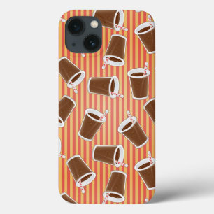 Funda Para iPhone 13 Patrón de comida rápida 2