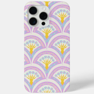 Funda Para iPhone 15 Pro Max patrón de concha de colores pastel
