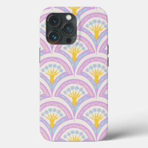 Funda Para iPhone 13 Pro patrón de concha de colores pastel