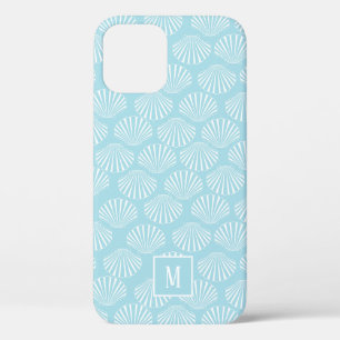 Funda Para iPhone 12 Patrón de conchas marinas costeras