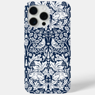 Funda Para iPhone 15 Pro Max Patrón de conejo William Morris Brer