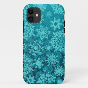 Funda Para iPhone 11 Patrón de copo de nieve