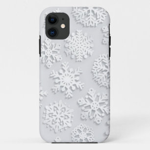 Funda Para iPhone 11 Patrón de copo de nieve