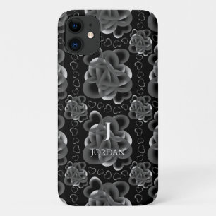 Funda Para iPhone 11 Patrón de corazones abundantes