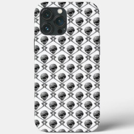 Funda Para iPhone 13 Pro Max patrón de cráneo Craneo