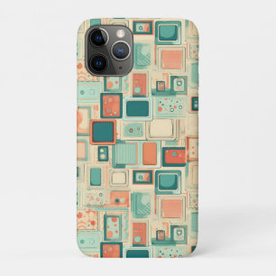 Funda Para iPhone 11 Pro Patrón de cuadernillo vintage