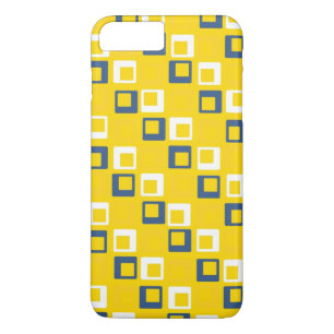 Funda Para iPhone 8 Plus/7 Plus Patrón de cuadrados geométricos abstractos