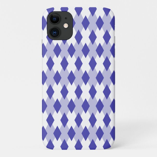 Funda De Case-Mate Para iPhone Patrón de Cuadros Argyle_4A46B0 (Reverso)