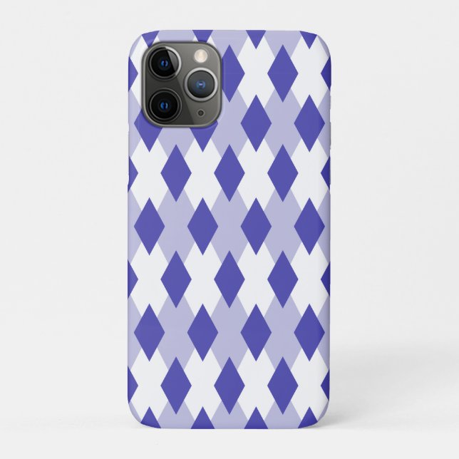 Funda De Case-Mate Para iPhone Patrón de Cuadros Argyle_4A46B0 (Reverso)