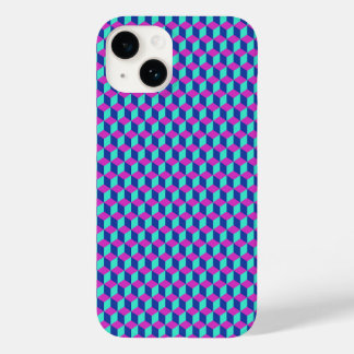 Funda Para iPhone 14 De Case-Mate Patrón de Cubo Geométrico