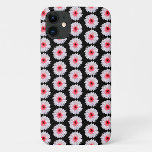 Funda Para iPhone 11 Patrón de daisy de Gerbera rosada de bonito