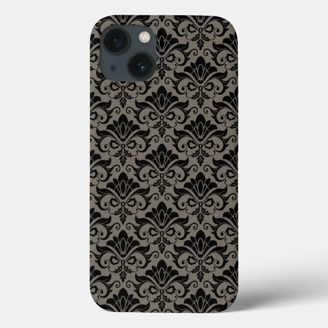 Funda De Case-Mate Para iPhone Patrón de Damasco 2 (Reverso)